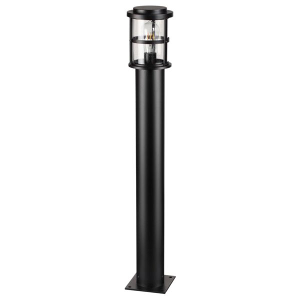11f65e5db57ec3b350a9d7f0e6e14826 4964/1F NATURE ODL22 737 черный/стекло Ландшафтный светильник на столбе E27 1*60W IP44 MAGUS