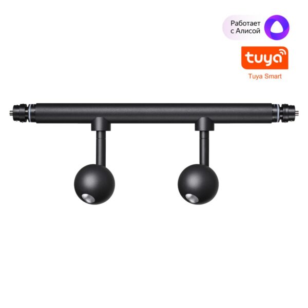 12df5074210a2c949c4dcd84ea08155b 359375 KONST NT24 038 черный Светильник диммир. со сменой цв. температ. (управл. — пульт ДУ или прилож. Smart Life) IP20 LED 14W 48V 3000-6000К GLAT