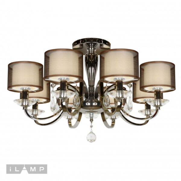 Потолочная люстра iLamp Sofia 88210/8 Хром Потолочная люстра iLamp Sofia 88210/8 Хром