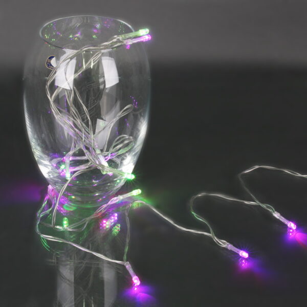 A-216 светодиодная гирлянда длиной 2м 20 LED прозрачный провод, USB A-216 светодиодная гирлянда длиной 2м 20 LED прозрачный провод, USB