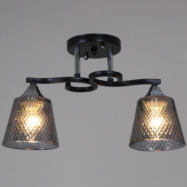 06089-0.3-02 BK+CR светильник потолочный 06089-0.3-02 BK+CR светильник потолочный