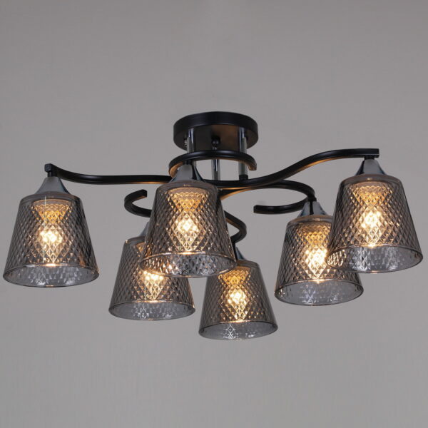 06089-0.3-06 BK+CR светильник потолочный 06089-0.3-06 BK+CR светильник потолочный