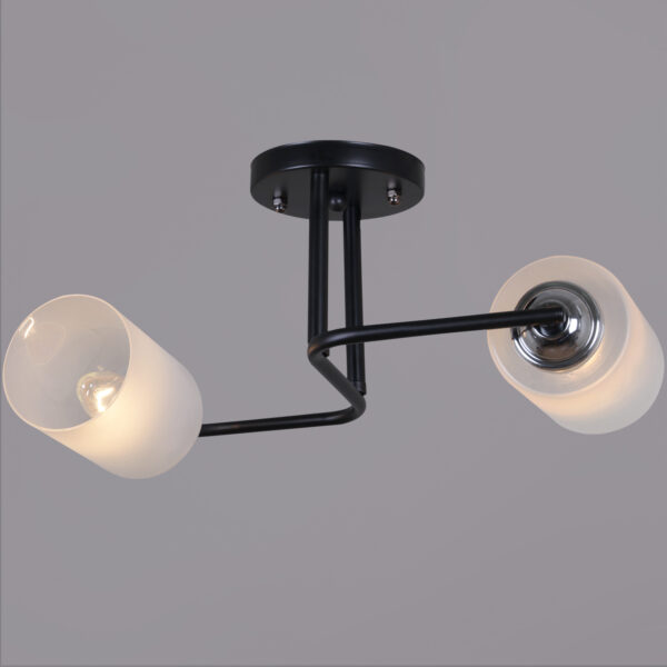 70187-0.3-02 BK+CR светильник потолочный 70187-0.3-02 BK+CR светильник потолочный