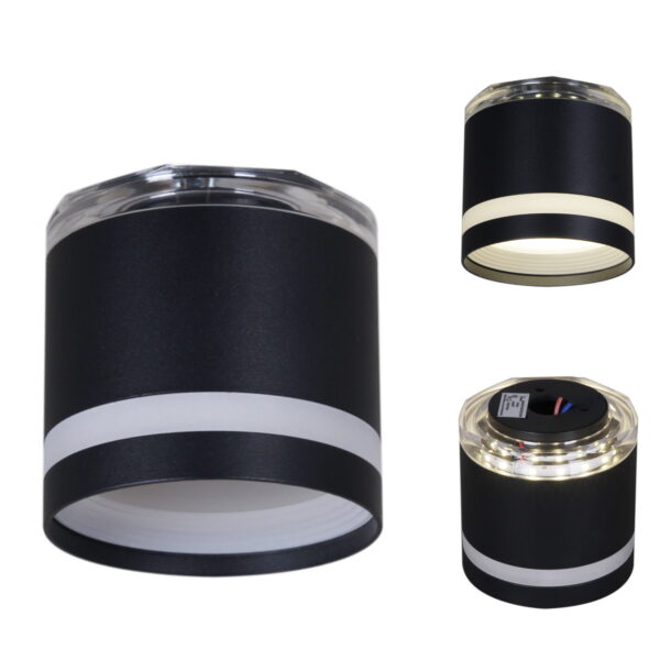 53001-9.5-001LD GX53+LED3W BK светильник точ. 53001-9.5-001LD GX53+LED3W BK светильник точ.