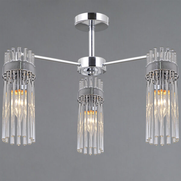 IL0761-3CSQ-25 CR GENOA светильник потолочный IL0761-3CSQ-25 CR GENOA светильник потолочный