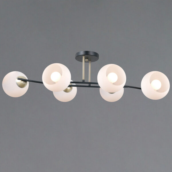 IL0798-6CSQ-25 BK AB TRENTO светильник потолочный IL0798-6CSQ-25 BK AB TRENTO светильник потолочный