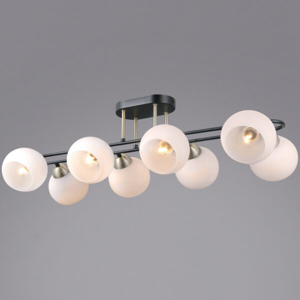 IL0790-8CSQ-25 BK AB TRENTO светильник потолочный IL0790-8CSQ-25 BK AB TRENTO светильник потолочный