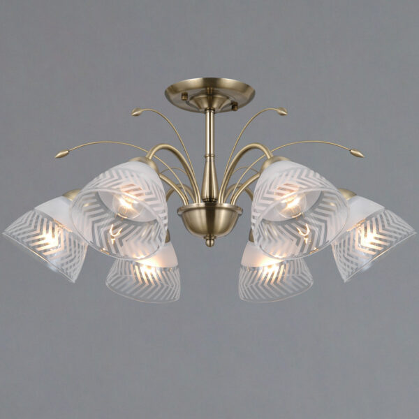 IL0594-6CSQ-25 AB AREZZO светильник потолочный IL0594-6CSQ-25 AB AREZZO светильник потолочный