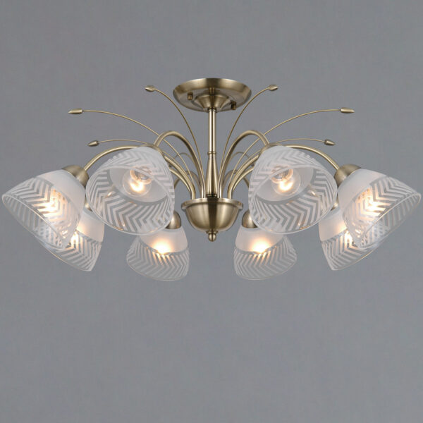 IL0594-8CSQ-25 AB AREZZO светильник потолочный IL0594-8CSQ-25 AB AREZZO светильник потолочный