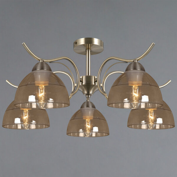 IL0733-5CSQ-25 AB AREZZO светильник потолочный IL0733-5CSQ-25 AB AREZZO светильник потолочный