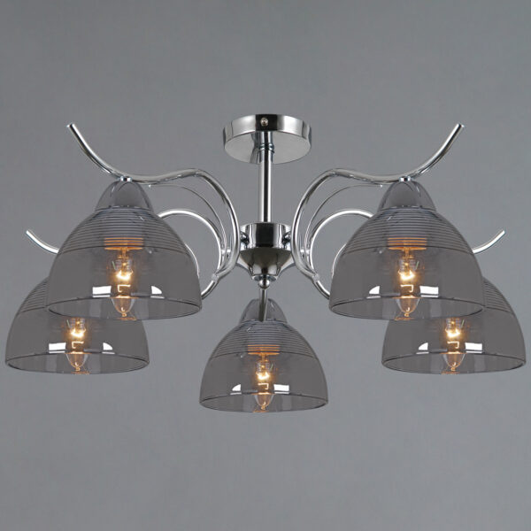 IL0733-5ASQ-25 CR AREZZO светильник потолочный IL0733-5ASQ-25 CR AREZZO светильник потолочный