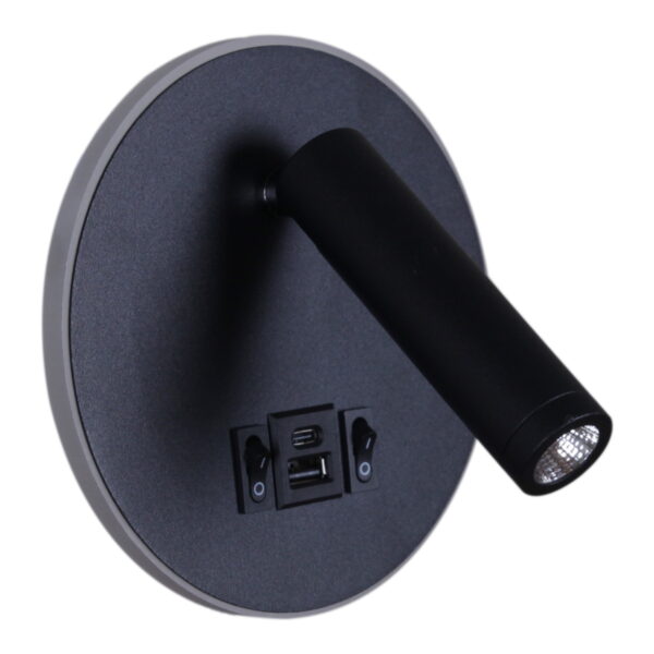 86203-9.2-001KT LED12W+USB BK светильник настенный 86203-9.2-001KT LED12W+USB BK светильник настенный