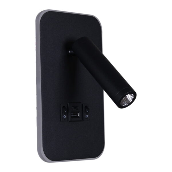 86204-9.2-001KT LED12W+USB BK светильник настенный 86204-9.2-001KT LED12W+USB BK светильник настенный