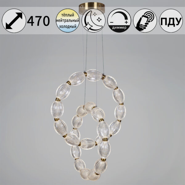 51490-0.4-12+12 светильник потолочный 51490-0.4-12+12 светильник потолочный