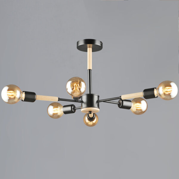 99960-0.3-06 BK+WOOD светильник потолочный 99960-0.3-06 BK+WOOD светильник потолочный