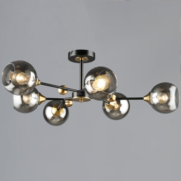 01070-0.3-06 BK+COP светильник потолочный 01070-0.3-06 BK+COP светильник потолочный