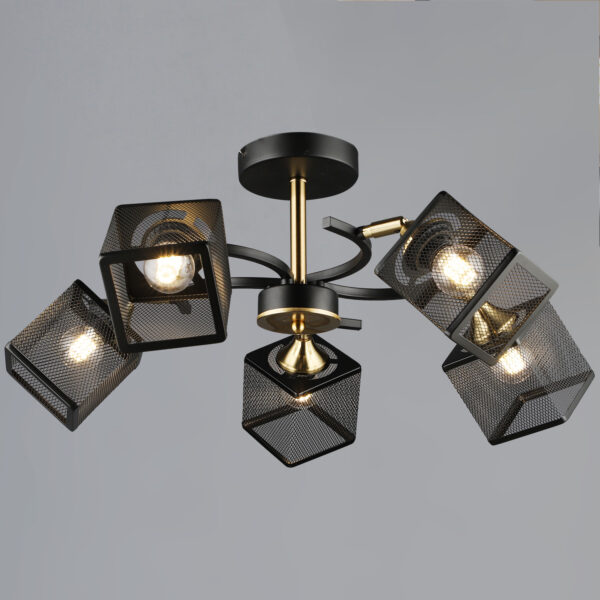 60660-0.3-05 BK+COP светильник потолочный 60660-0.3-05 BK+COP светильник потолочный