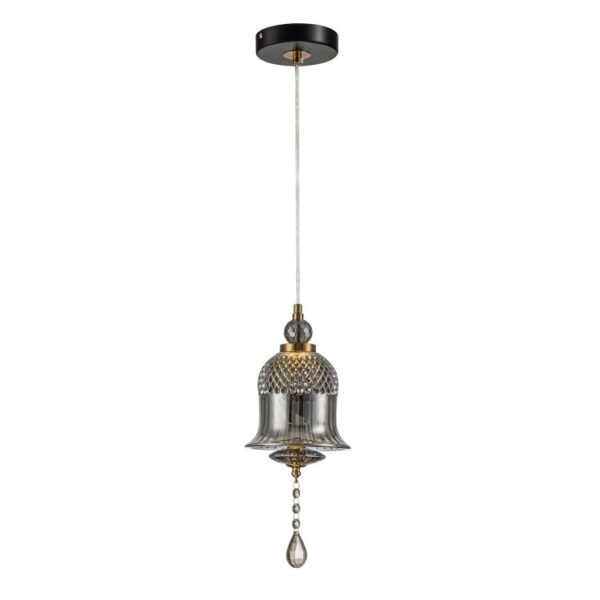 Светильник подвесной Belfast Herbison A1954 / A3 GR GL Золотой / Стекло / Серый Светильник подвесной Belfast Herbison A1954 / A3 GR GL Золотой / Стекло / Серый