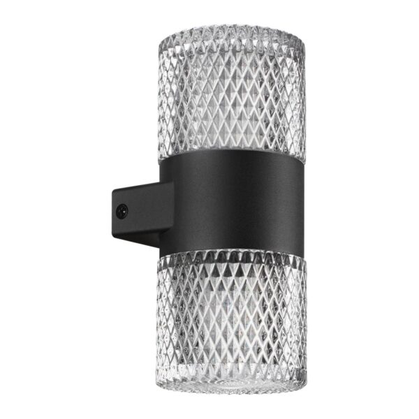 185620b3b0af7c5b6121f6edb0475921 359294 STREET NT24 000 черный Светильник ландшафтный настенный IP65 LED 14W 4000K 175-265V ESTIMA