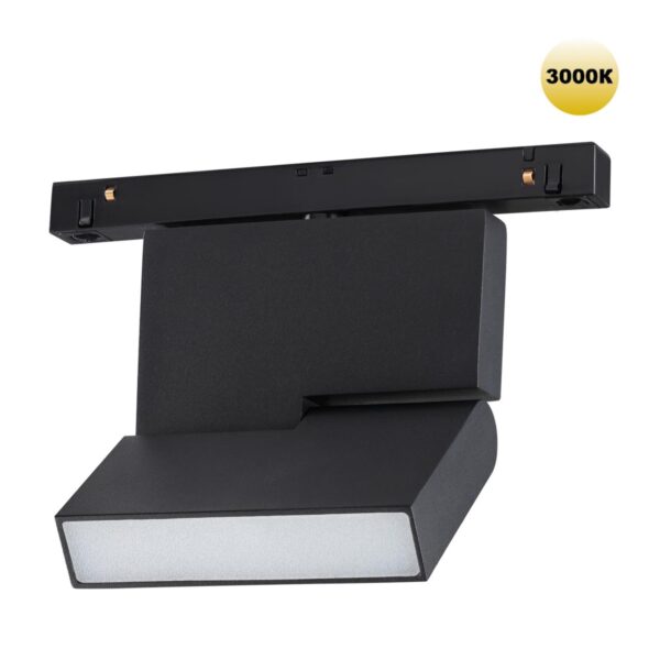 199da123d15beb01c87c52b6c5babbce 359205 SHINO NT23 165 черный Трековый светильник для низков. шинопровода IP20 LED 3000К 10W 48V 800Лм FLUM