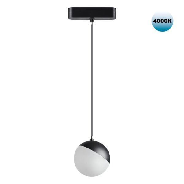 1b32b1efe66e3c5bb83d3e8ecc8d9b35 359094 SHINO NT23 188 черный Трековый светильник для низков. шинопровода IP20 LED 4000K 10W 48V 800Лм SMAL