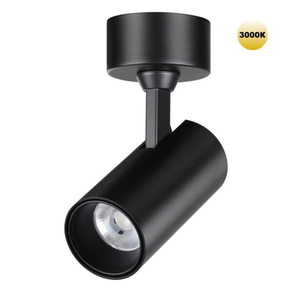 1c20af364937b63cb583ef62cd0e2fe3 359228 OVER NT23 374 черный Светильник накладной светодиодный IP20 LED 15W 220V 1440Лм 3000К SELENE