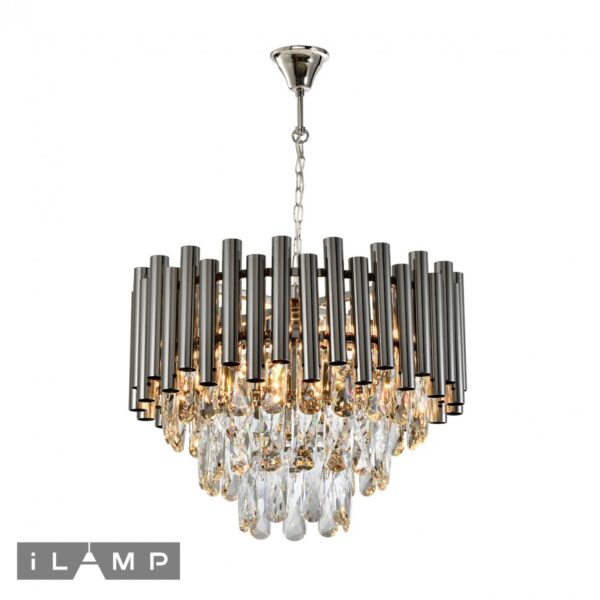 Подвесной светильник iLamp SAVAGE P9510-4 NICKEL Подвесной светильник iLamp SAVAGE P9510-4 NICKEL