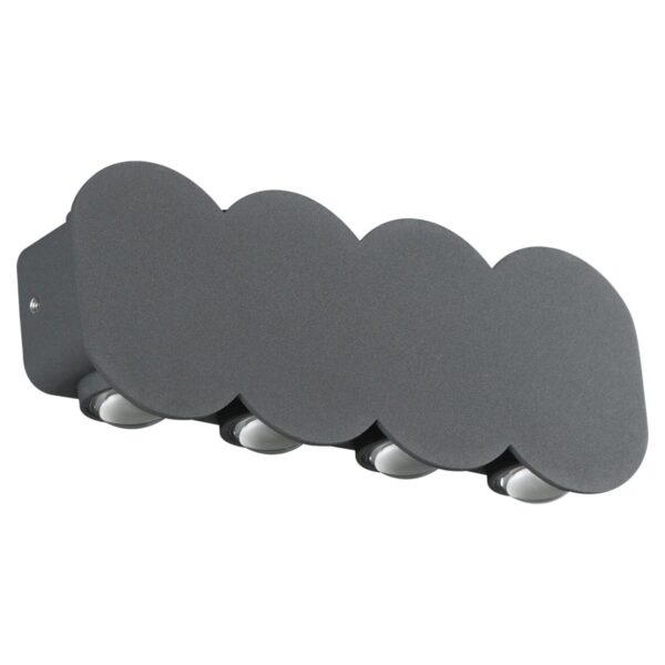 20a7cef2f56e288b85682dcd54ae160f 358561 STREET NT21 374 темно-серый Ландшафтный настенный светильник IP54 LED 4000K 8W 85-265V CALLE