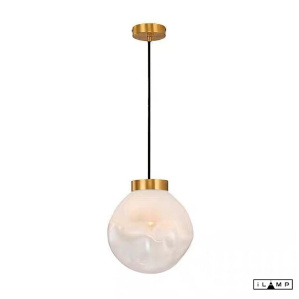 Подвесной светильник iLamp PEAR 8648P/L GOLD&WHITE Подвесной светильник iLamp PEAR 8648P/L GOLD&WHITE