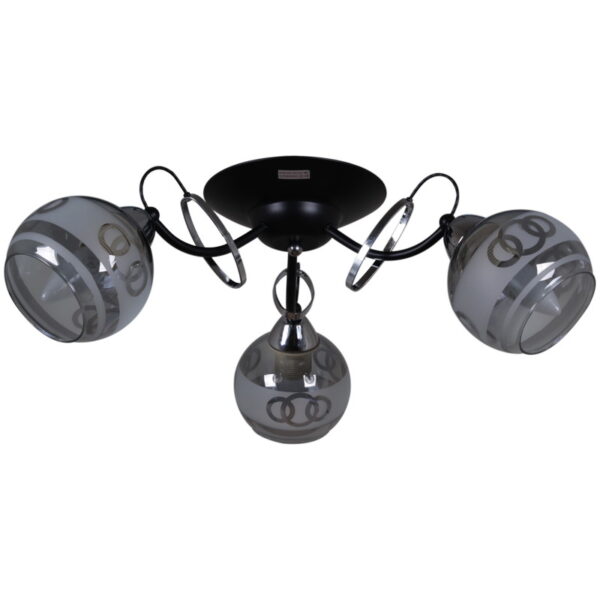 22115-0.3-03 BK+CH светильник потолочный 22115-0.3-03 BK+CH светильник потолочный