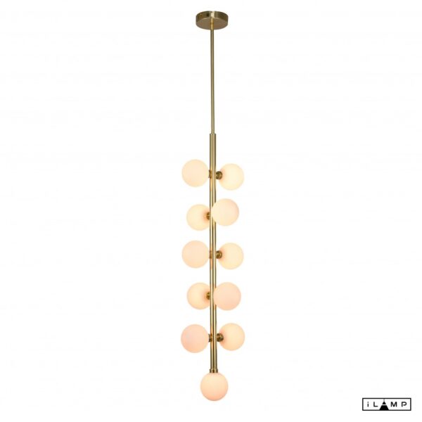 Подвесной светильник iLamp GOLDEN 777P/11 GOLD&WHITE Подвесной светильник iLamp GOLDEN 777P/11 GOLD&WHITE
