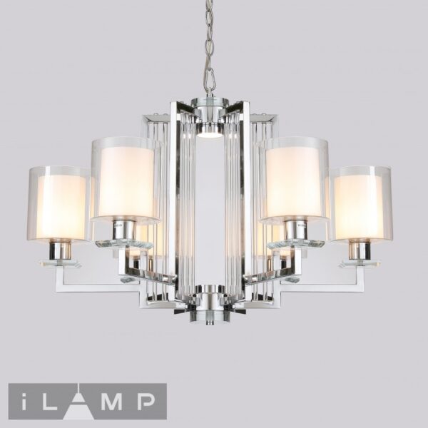 Светильник подвесной iLamp King RM6201-6 CR+CL Светильник подвесной iLamp King RM6201-6 CR+CL