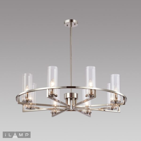 Светильник подвесной iLamp Evolution 6806-8 NIC Светильник подвесной iLamp Evolution 6806-8 NIC