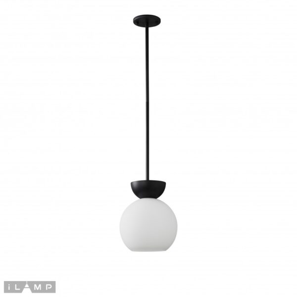 Светильник потолочный iLamp Mono P6079-1 BK+WH Светильник потолочный iLamp Mono P6079-1 BK+WH