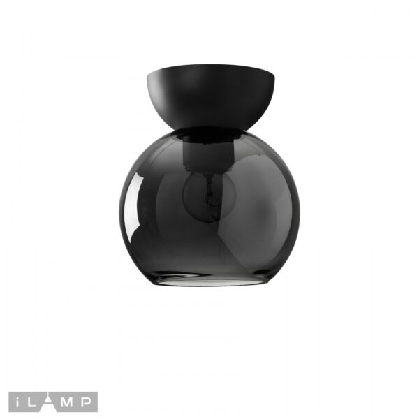 Светильник потолочный iLamp Mono C6079-1 BK+SM Светильник потолочный iLamp Mono C6079-1 BK+SM