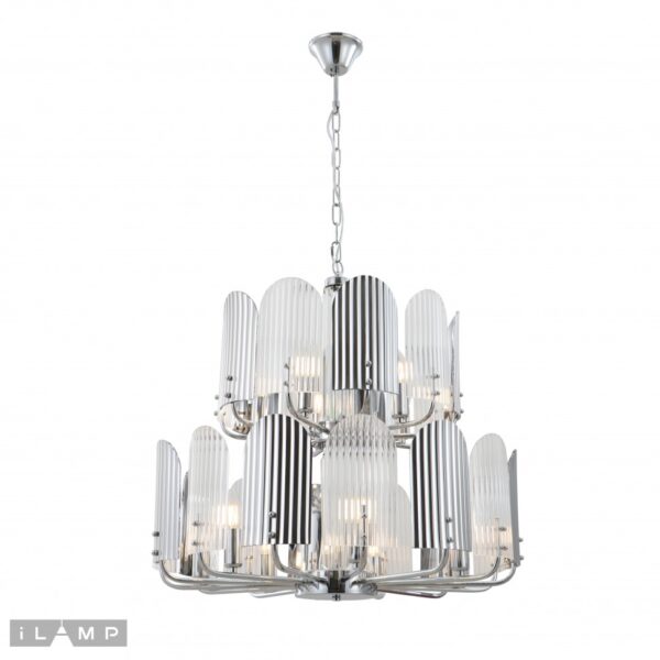 Светильник подвесной iLamp Dolce 15571-12 CR+MULT Светильник подвесной iLamp Dolce 15571-12 CR+MULT