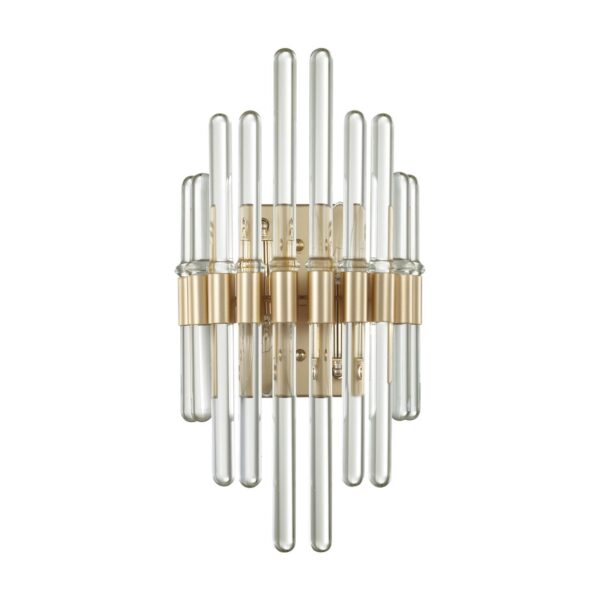 259ccf1a3317ab0b39f2412a3eb2626c 4988/2W HALL ODL22 661 золотой/стекло Бра E14 2*40W STIKA