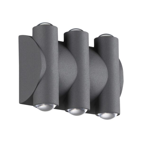 28d909c13203936d74ec3cdb80f0fefd 358567 STREET NT21 374 темно-серый Ландшафтный настенный светильник IP54 LED 4000K 6W 85-265V CALLE