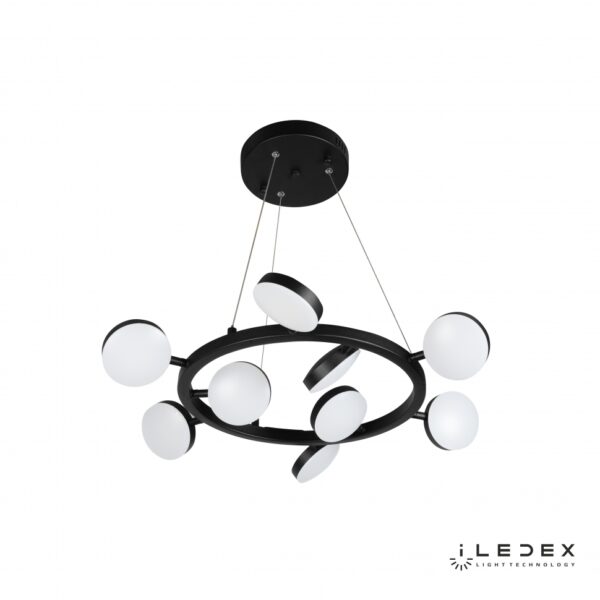 Подвесная люстра iLedex Totes FS-016-D9 63W Черный Подвесная люстра iLedex Totes FS-016-D9 63W Черный