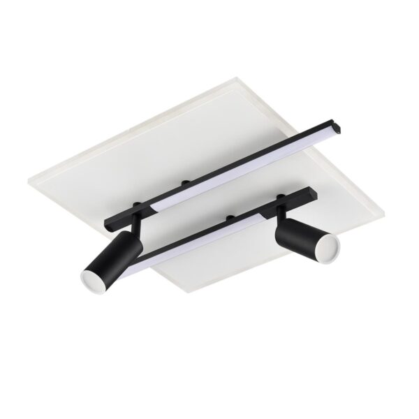 31a72c34716858f7fe51447e9b7402f7 8256/40CL LEDIO белый/черный, металл/пластик Светильник потолочный LED 40W 3000-6500К 220V STELLS