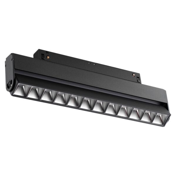 3285e74c1572eef593d63f8fc17849be 358543 SHINO NT21 072 черный Трековый светильник для низковольного шинопровода IP20 LED 4000K 12W 48V FLUM