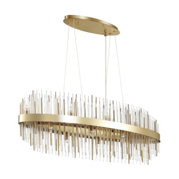 33ef803ac4394996d6e516b798a41c43 4639/16 HALL ODL20 665 золотой/металл/стекло Люстра G9 16*40W 220V IDA