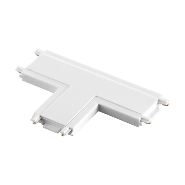 34233a13a2e556f8c26a2f4853252c27 135210 SHINO NT23 170 белый Соединитель с токопроводом «T» для низковольтного шинопровода IP20 48V SMAL