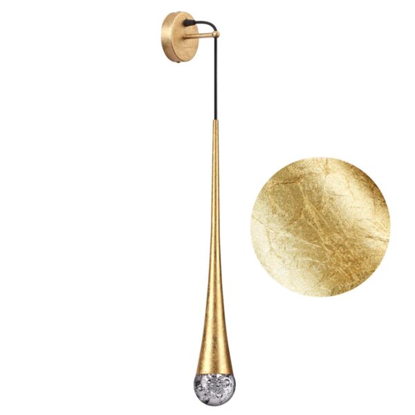 34cb38cdf9996782e056ff53c8916889 4278/1W L-VISION ODL21 341 прозрачн/золот фольг-ние Настенный светильник IP20 GU10 LED max 6W GOTA