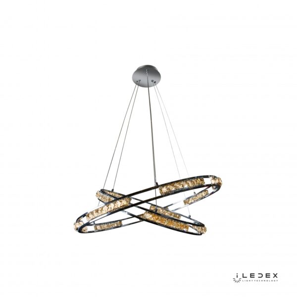 Подвесной светильник iLedex Crystal 16364/800+600 CR Подвесной светильник iLedex Crystal 16364/800+600 CR