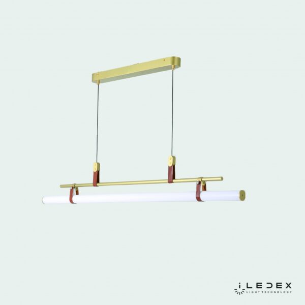 3704.970 Подвесной светильник iLedex ZOOM 9498P-46W-3000K GOLD&BROWN&WHITE