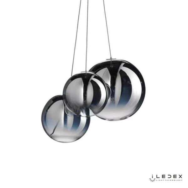 Подвесной светильник iLedex SELFIE 19152P/3-6W-3000K SILVER Подвесной светильник iLedex SELFIE 19152P/3-6W-3000K SILVER