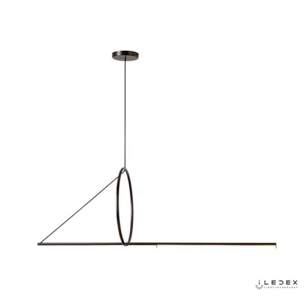 Подвесной светильник iLedex ZOOM 8075P/S-18W-3000K MATT BLACK&WHITE Подвесной светильник iLedex ZOOM 8075P/S-18W-3000K MATT BLACK&WHITE