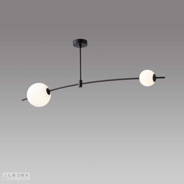 Светильник потолочный iLedex Epical 6827-2 BK+WH Светильник потолочный iLedex Epical 6827-2 BK+WH