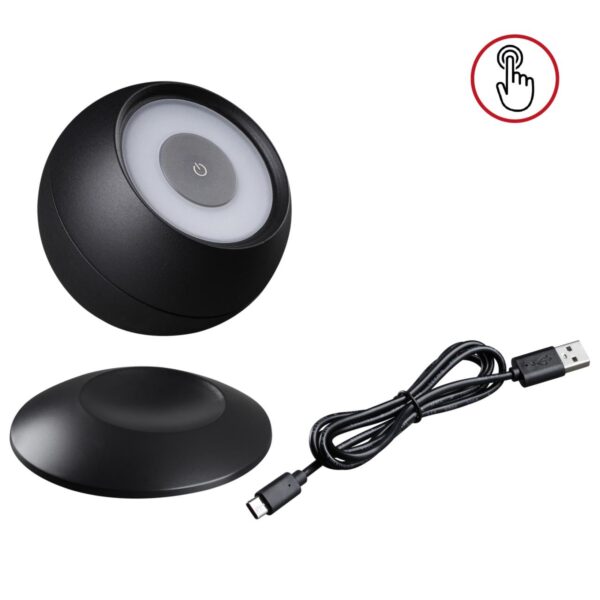 3dd567ae4d1000742d72bc8870898de9 359288 STREET NT24 692 черный Светильник ландшафтный переносной IP54 LED 2W 2600mAh Li-ion 3.7V 4000K 170Лм CARDI